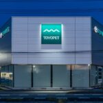 山形トヨペット様天童店壁面サイン画像